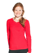 Bild Women's Wellness V-Neck-T Longsleeve