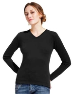 Bild Women's Interlock V-Neck-T LS