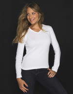 Bild Ladies V-Neck Longsleeve Amy