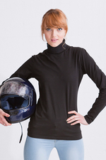 Bild Ladies Long-Sleeved Roll Neck Top