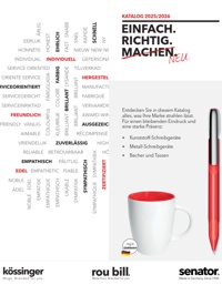 Kugelschreiber und Porzellan