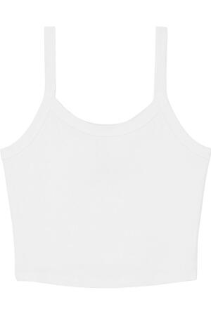 Women`s Micro Rib Spaghetti Strap Tank