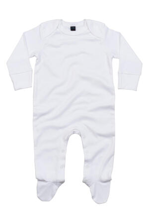 Organic Sleepsuit with Scratch Mitts