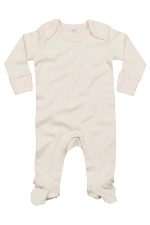 Organic Sleepsuit with Scratch Mitts
