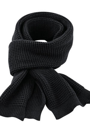 Classic Waffle Knit Scarf
