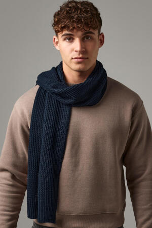 Classic Waffle Knit Scarf