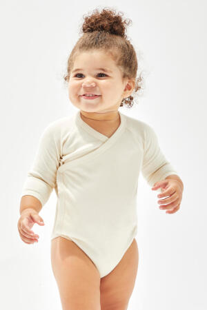 Baby Long Sleeve Kimono Bodysuit