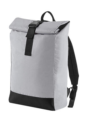 Reflective Roll-Top Backpack