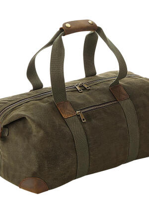 Heritage Waxed Canvas Holdall