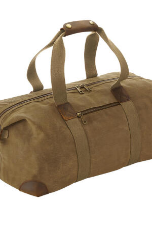Heritage Waxed Canvas Holdall