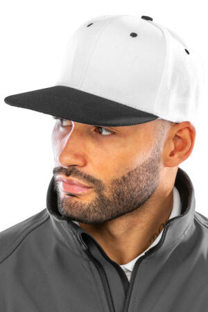 Bronx Original Flat Peak Snap Back Cap