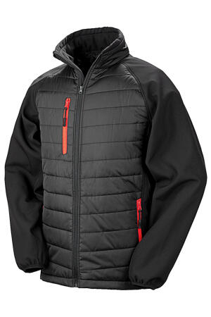 Black Compass Padded Softshell Jacket