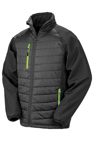 Black Compass Padded Softshell Jacket
