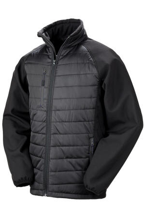 Black Compass Padded Softshell Jacket