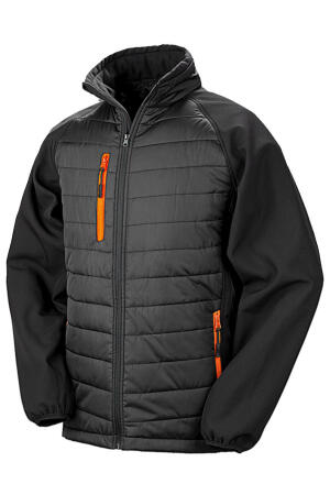 Black Compass Padded Softshell Jacket