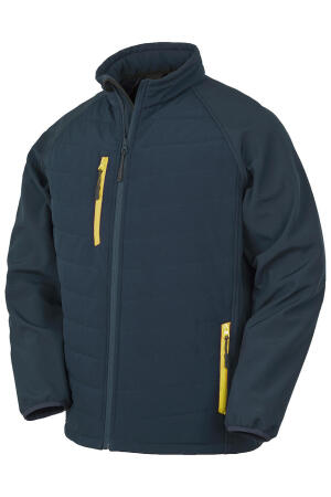Black Compass Padded Softshell Jacket