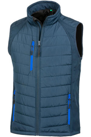 Black Compass Padded Softshell Gilet