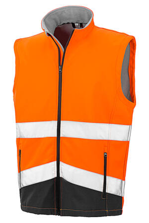 Printable Safety Softshell Gilet