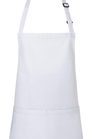 Short Bib Apron Basic with Buckle and Pocket