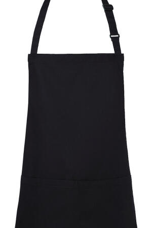 Short Bib Apron Basic with Buckle and Pocket
