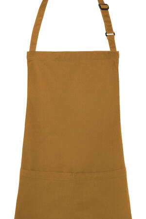 Short Bib Apron Basic with Buckle and Pocket