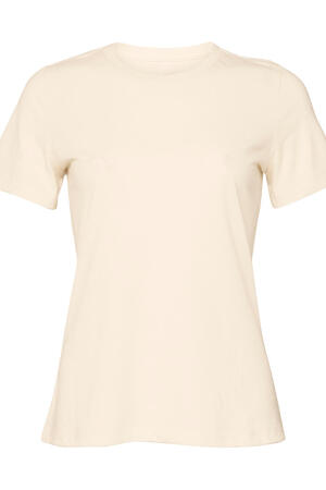 Women`s Relaxed CVC Jersey Short Sleeve Tee