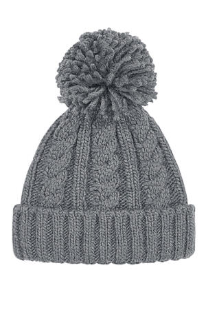 Cable Knit Melange Beanie
