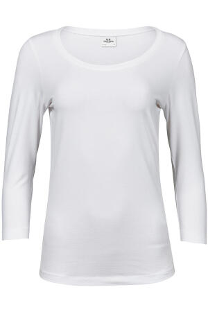 Ladies 3/4 Sleeve Stretch Tee