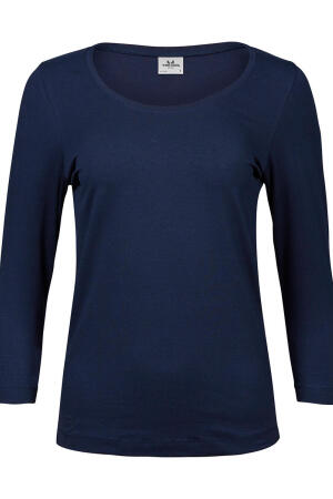 Ladies 3/4 Sleeve Stretch Tee