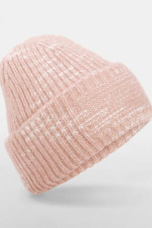 Chunky Knitted Patch Beanie