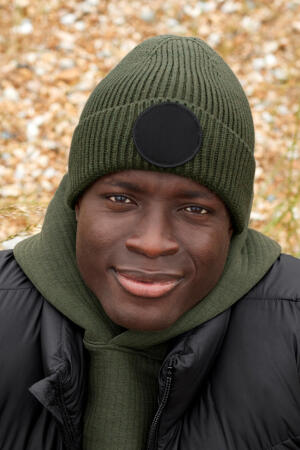 Circular Fashion Patch Beanie