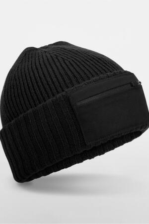 Zip Patch Beanie