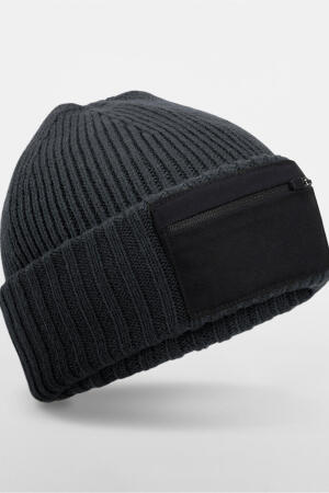 Zip Patch Beanie