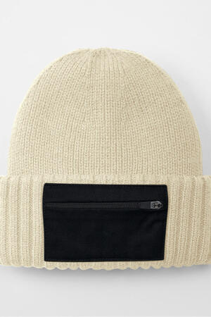 Zip Patch Beanie