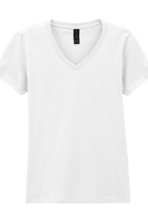 Ladies' Soft Style V-Neck T-Shirt