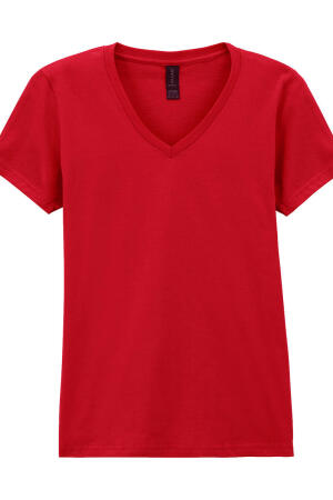 Ladies' Soft Style V-Neck T-Shirt