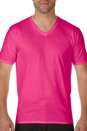 Premium Cotton Adult V-Neck T-Shirt