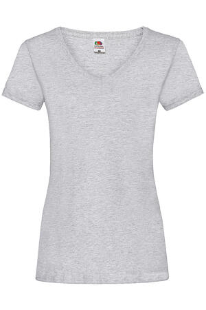 Lady-Fit Valueweight V-neck T