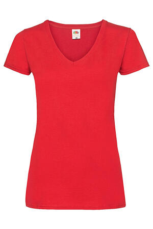 Lady-Fit Valueweight V-neck T