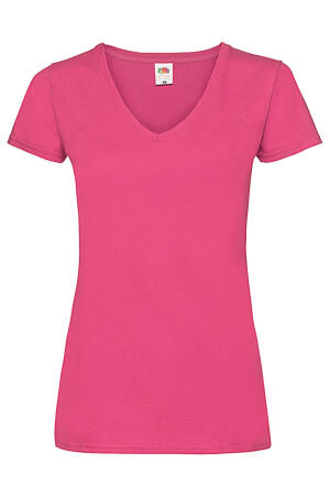 Lady-Fit Valueweight V-neck T