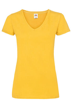 Lady-Fit Valueweight V-neck T