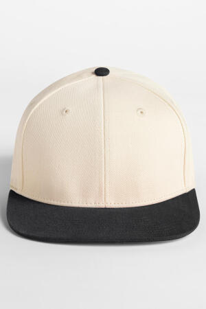 Contrast Flat Peak 6 Panel Cap