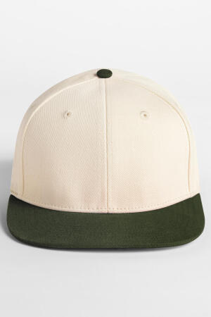 Contrast Flat Peak 6 Panel Cap