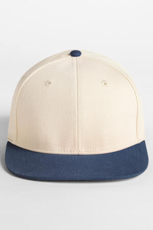 Contrast Flat Peak 6 Panel Cap
