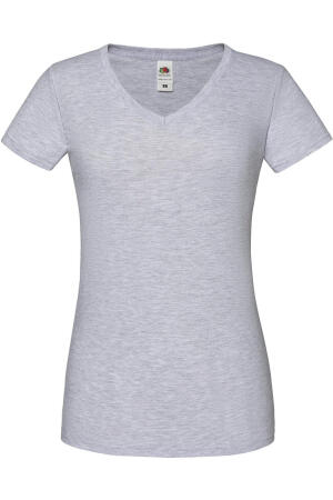 Ladies` Iconic 150 V Neck T
