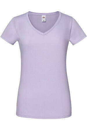 Ladies` Iconic 150 V Neck T