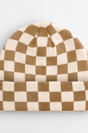 Checkerboard Beanie