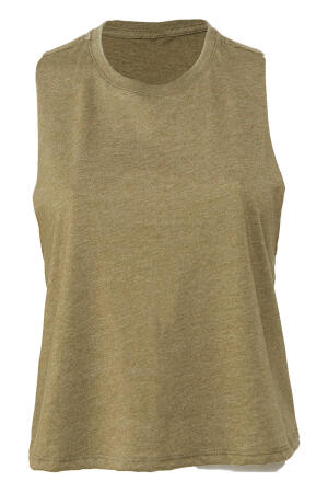 Women`s Racerback Cropped Tank
