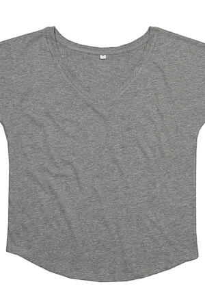 Women`s Loose Fit V Neck T
