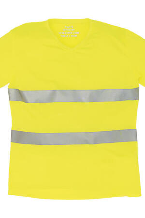 Hi-Vis Super Light V-Neck T-Shirt